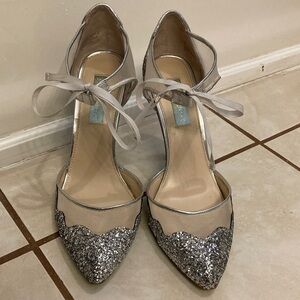 Betsey Johnson Sparkly Heels